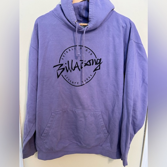 Vintage BillaBong hoodie pullover| lilac | unisex | XL - Picture 1 of 7
